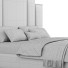 Cama Homary Modern Faux Leather Geometric Headboard - mukhammadnur