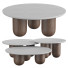 Couchtische 1stDibs Tri-Nesting Column by MSJ Furniture Studio - Jasurbek