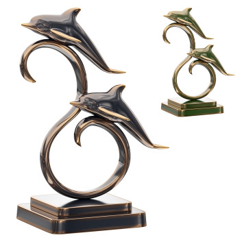 Статуетка   HJJ Dolphin Collectible Figurines Decor 3D модель