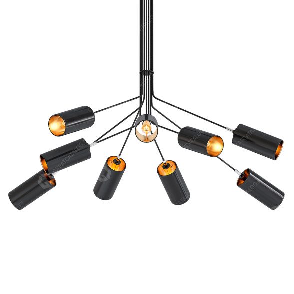 Chandelier Caire 9 3D model