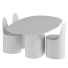 Table et chaises Cimento Cannaregio - andreyhrymaliuk