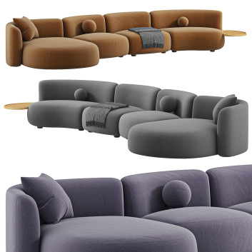 Sofa Kooku Oze Modular Delcourt Collection