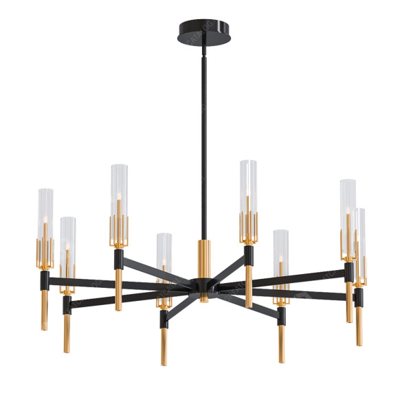Kronleuchter Maxim Lighting Flambeau 3D-Modell