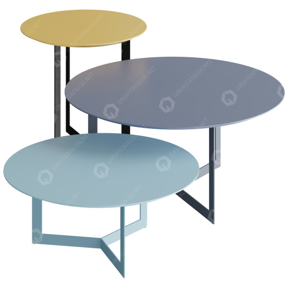 Couchtische Treku Kabi 3D-Modell