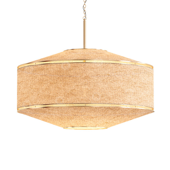Lámpara colgante Geo Shade Fabric Modelo 3D