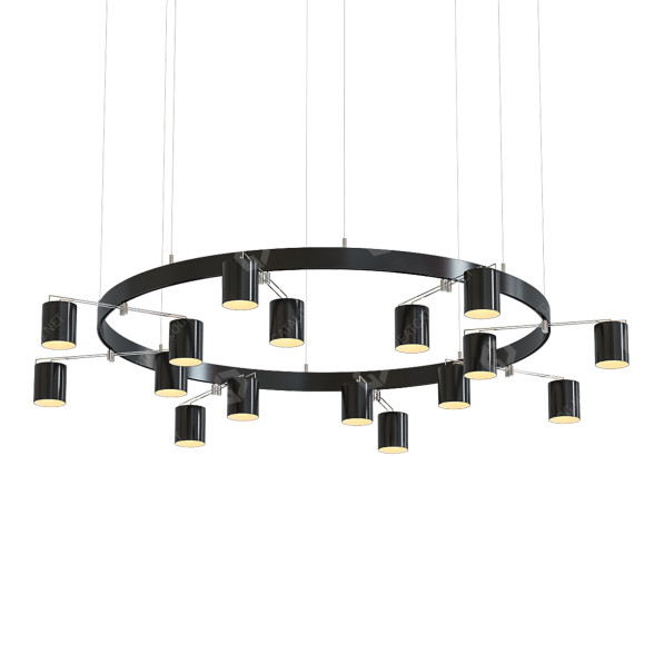 Люстра Buschfeld Design Balance 25 3D модель