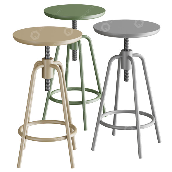 Tabouret Blomus Around modèle 3D
