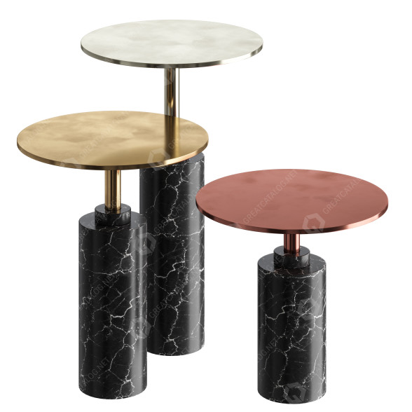 Coffee Tables Rossato Claridge 3D model