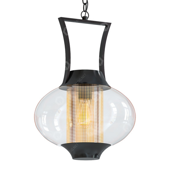 Подвесной светильник Troy Lighting Horton 3D модель