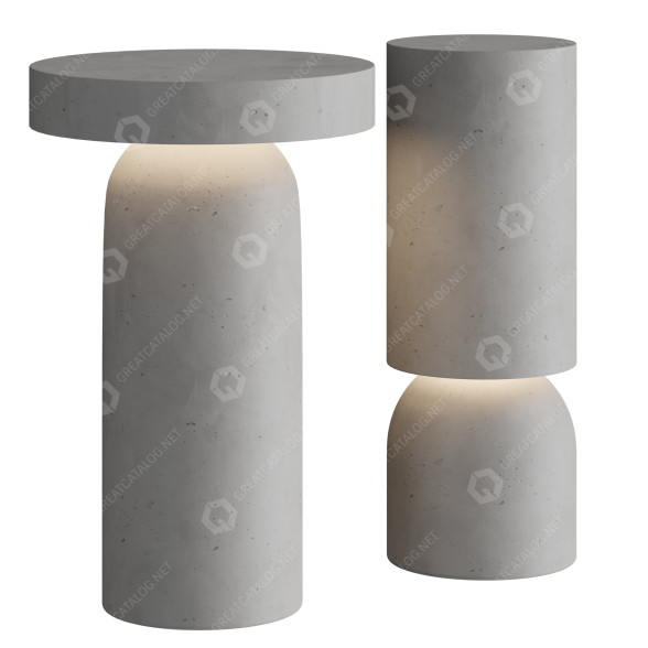 Lanternes Luceplan Nui modèle 3D