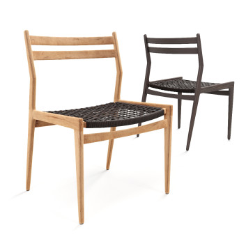 Стілець  Woven Rope Dining 3D модель