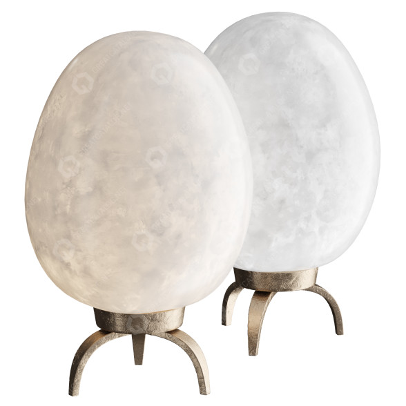 Tischlampe Patrizia Volpato Stone 3D-Modell