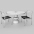 Tisch und Stühle Dining Set 2 with Woven Ropes - dangsho
