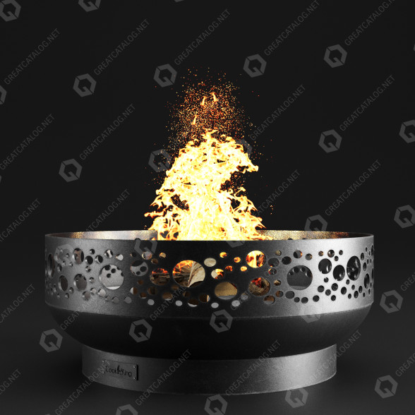Вогняна чаша Cook King Boston 03 3D модель