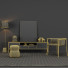 Вітальня Modern Interior Set 94 - AMA GOL