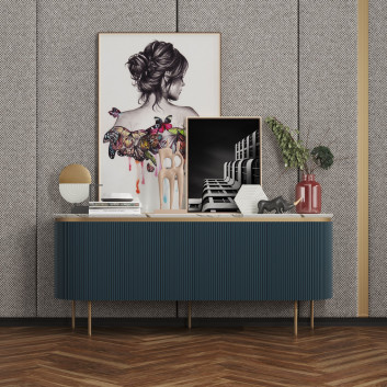 Korytarz  Modern Interior Set 100 Model 3D
