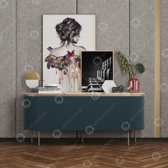 Hallway Modern Interior Set 100 3D model