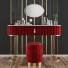 Туалетний столик та пуф Modern Interior Set 374 - AMA GOL