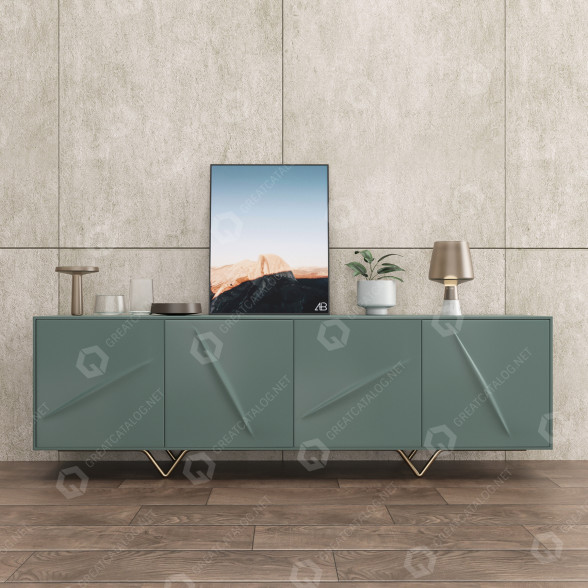 Korytarz Modern Interior Set 377 model 3D