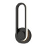 Lámpara de pared Homary Rotated Oval in Black - Sabirjanov