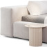 Bett und Nachttischchen Living Divani Extrasoft - Theorema