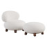 Sillón y otomana Noom Flock - Isomiddinvfx1995