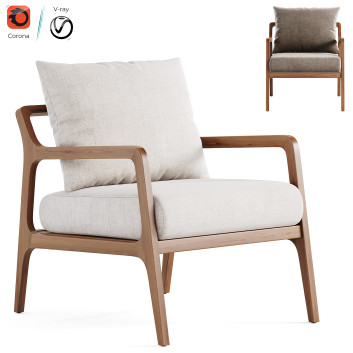 Fauteuil  Philux Palme Modèle 3D