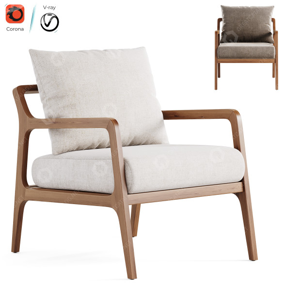 Sillón Philux Palma Modelo 3D