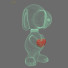 Статуетка Snoopy by Baccarat - Kudim