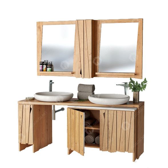 Łazienka Bati Ubud model 3D