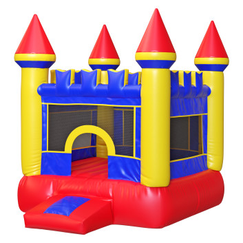 Надувний батут Castle 3D модель