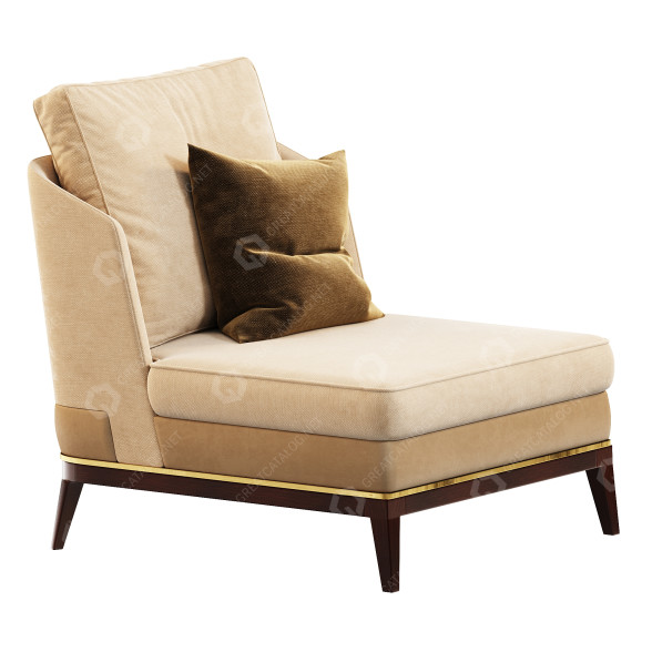 Armchair Aster Arthur 3D model