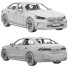 Auto BMW 5 Series - zifir3d