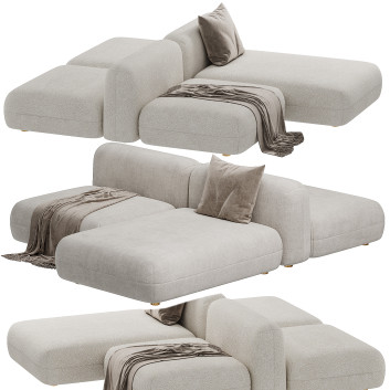Sofa  Arflex Tokio Model 3D
