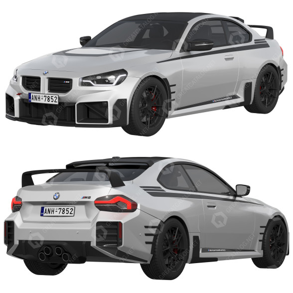 Автомобіль BMW M2 M Performance Parts 3D модель