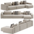 Диван Adriana Furniture Flavio Contempo Line - Muhammad CGI
