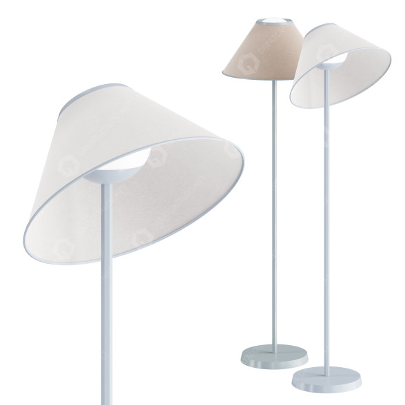 Lampadaire Luceplan Cappuccina modèle 3D