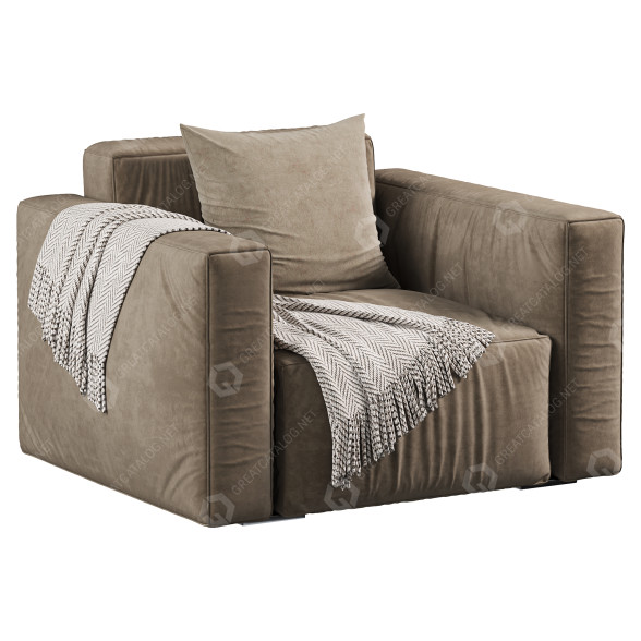 Armchair Calandis 3D model