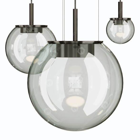 Lampy wiszące Brokis Orbis model 3D