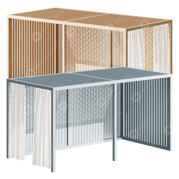 Пергола Gandia Blasco Module 2 3D модель