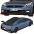 Coche Nissan GT-R Nismo - zifir3d