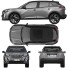 Auto Peugeot e-2008 - zifir3d