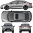 Автомобіль Toyota Corolla Sedan - zifir3d