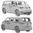 Coche Volkswagen ID Buzz LWB - zifir3d