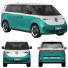 Coche Volkswagen ID Buzz LWB - zifir3d