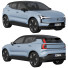 Автомобіль Volvo EX30 - zifir3d