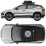 Voiture Volvo EX30 Cross Country - zifir3d