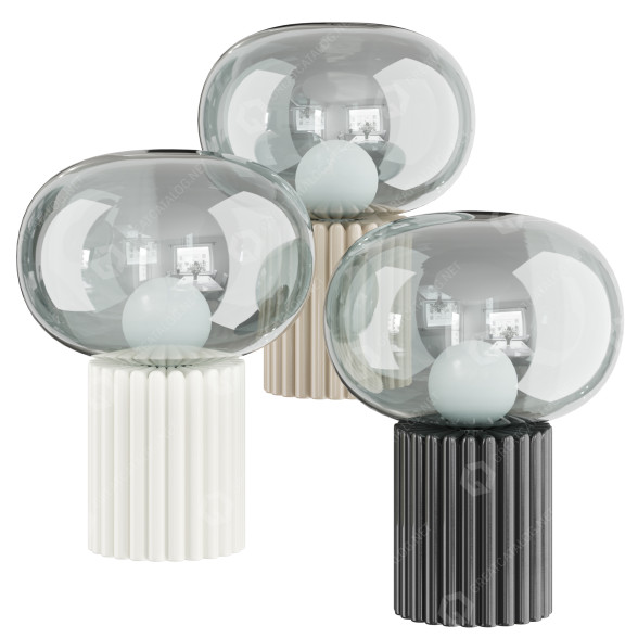 Lampa podłogowa Favius Fungi model 3D