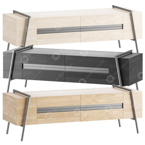 TV Stand Zegen Duoo 3D model