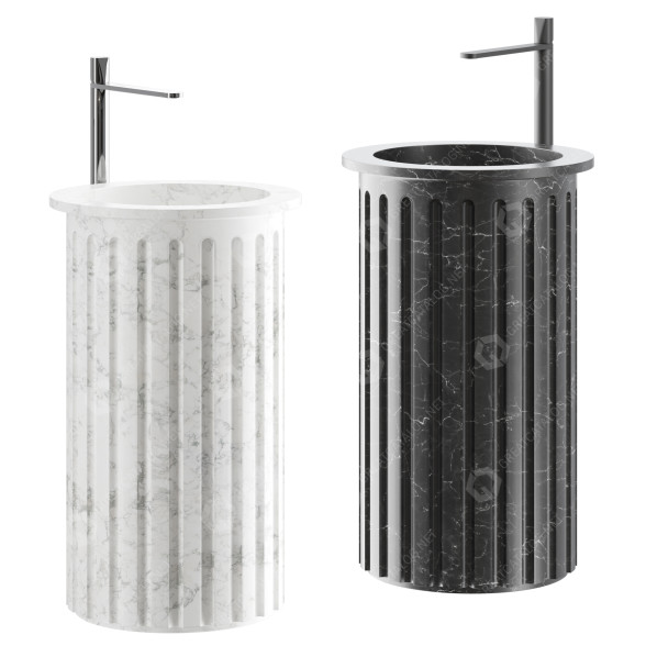 Lavabo Atlante Modelo 3D